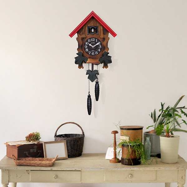 Cuckoo Clock」時刻とともに届く、癒しのさえずり。置き・壁掛け