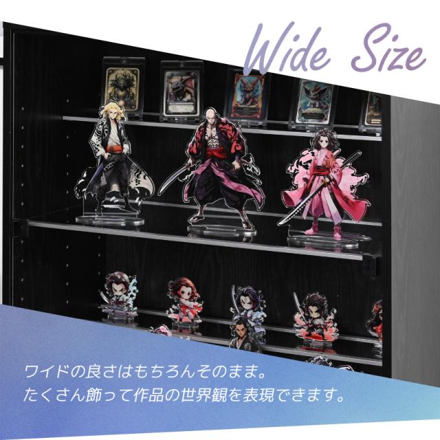 Uv カット アクリル 人形ケース 大型 フィギュアケース UVカット98 LED