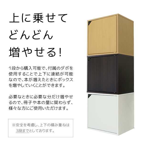 完成品 大切な本やコミックは鍵付きで キューブボックス α 鍵付き