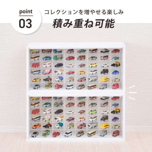 アクリル　キューブ　コレクションラック　4個セット ccb-3828-oaset4.jpg