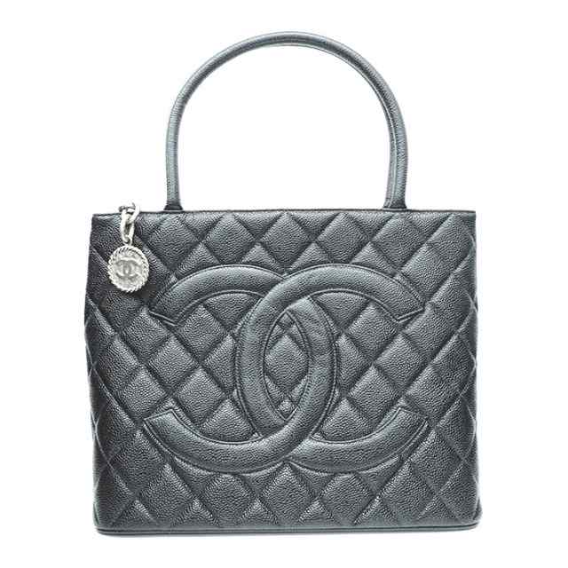激安直営店 シャネル 復刻トートシルバー金具 美品CHANEL - バッグ