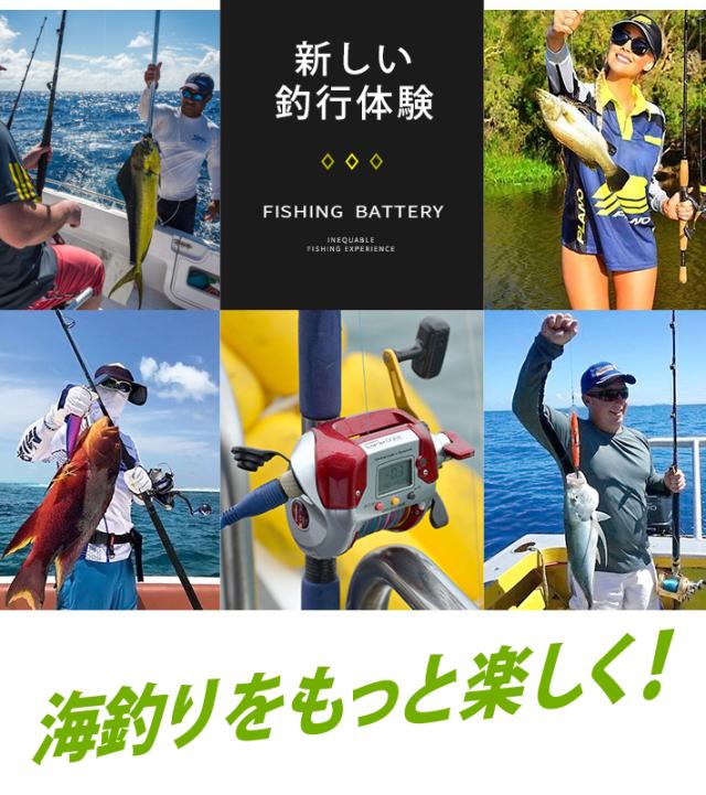 Daiwa 船釣り用 電動リール バッテリーセット Daiwa 船釣り用 電動