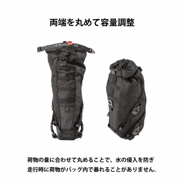 並行輸入品】ACEPAC 自転車 ロードバイク サドルバッグ 防水 大容量 7L