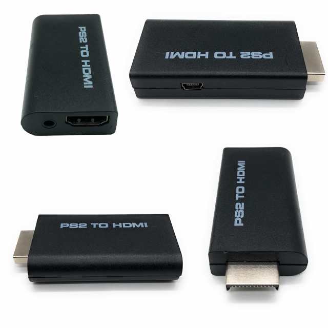 HDMIケーブル 付き フルセット ps2 コンバーター hdmi 変換 usb給電