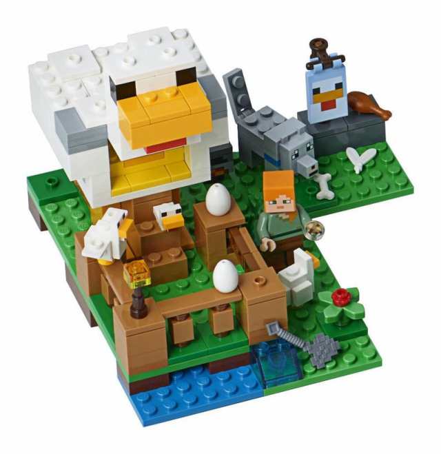 レゴマインクラフト ニワトリ小屋 Lego Minecraft The Chicken Coop 並行輸入品の通販はau Pay マーケット えむはーとドットコム