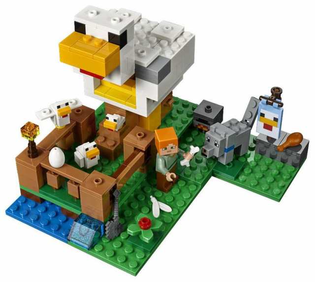 レゴマインクラフト ニワトリ小屋 Lego Minecraft The Chicken Coop 並行輸入品の通販はau Pay マーケット えむはーとドットコム