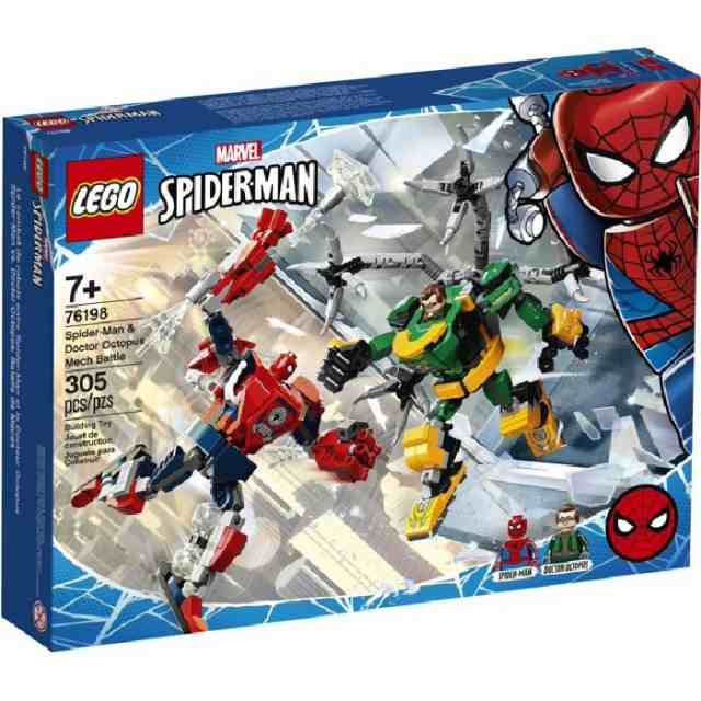 レゴ マーベル スーパー・ヒーローズ スパイダーマン＆ドクター・オクトパスのメカバトル 76198 LEGO Marvel Super Heroes  並行輸入品 【｜au PAY マーケット