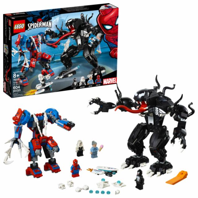 レゴ マーベル スーパー ヒーローズ スパイダーマン Vs ヴェノム Lego Marvel Super Heroes Spider Mech Vs Venom 並行輸入品 の通販はau Pay マーケット えむはーとドットコム