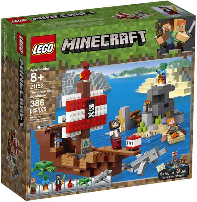 レゴ マインクラフト 海賊船の冒険 Lego Minecraft The Pirate Ship Adventure Building Kit レゴブロック おもちゃ 鑑賞 コレクの通販はau Pay マーケット えむはーとドットコム