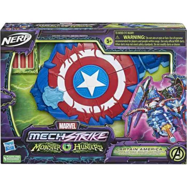 ナーフ マーベル アベンジャーズ メック ストライク 異類異形 旗がしら亜米利加 モンスターブラスト 遮蔽物 F4377 並行輸入品 【 ハズブロ マーベル ダーツ火器 ダーツ 人となり作目 なりきり作目 手あそび 差し上げ物 生まれ落ちる日 差し上げ物 サバゲー 】