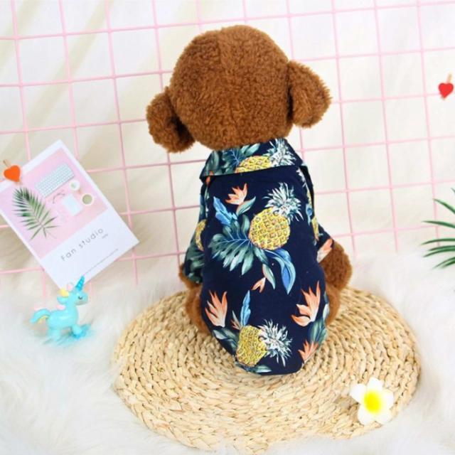 ワンちゃん 夏用アロハシャツ 4種 サイズ XS S M L XL XXL 【夏
