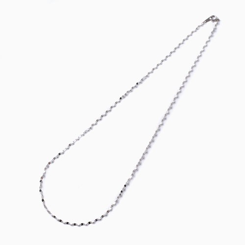Pt850 プラチナネックレス 43cm プラチナpt850 ネックレス 幅0.6㎜ 43cm 1.74 g