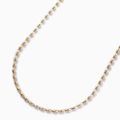 18金ボールネックレス K18 ゴールド ロングサイズネックレス の通販は