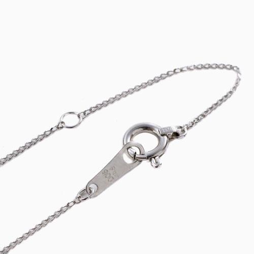 ダイヤモンド ペンダント プラチナ SI2クラス ネックレス Pt850 Pt900 キヘイチェーン ４月誕生石_5