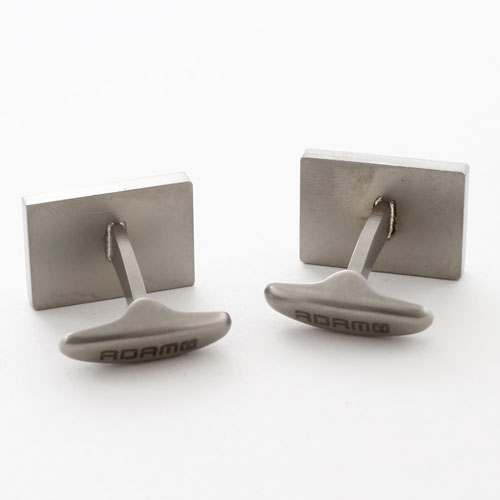 14KT スチール ステンレス カフスボタン Made in Germany カフスピン