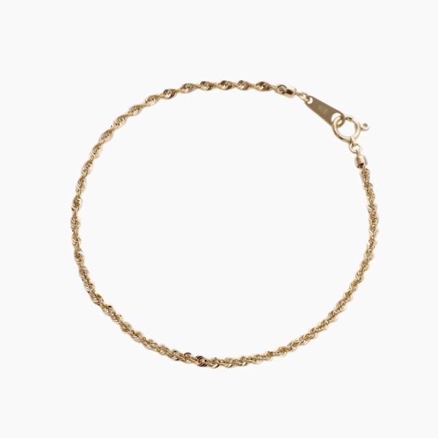 18金 K18 18K Gold GOLD シャイニーカット シャイニーロープ
