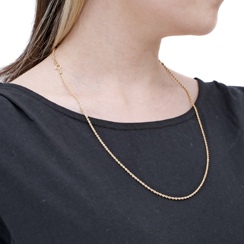 18金 K18 18K Gold GOLD シャイニーカット シャイニーロープ