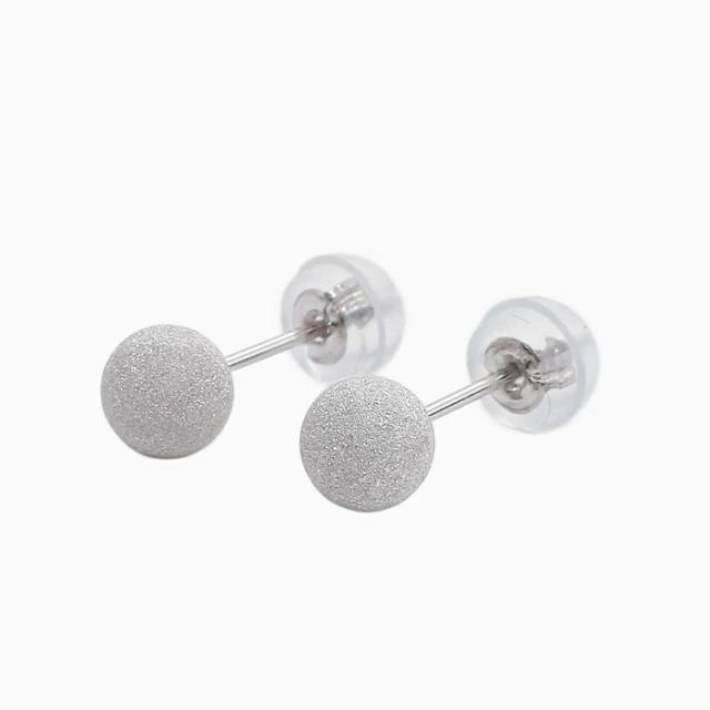 プラチナ Platinum Pt900 ピアス プラチナピアス スタッズピアス 小さめピアス ケイ素樹脂かぎ分ける式 閃光電球どんぶり鉢 5粍 分かりやすい 両耳 他愛もない 軽さ 小っちゃい ミニ プチサイズ レディース