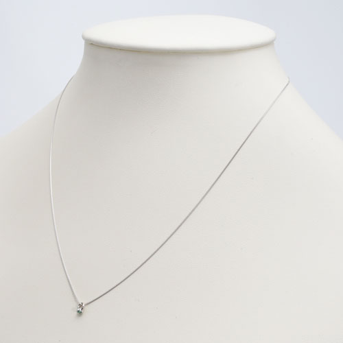 10金 K10WG ホワイトゴールド ネックレス ベネチアンチェーン ペンダントの通販は