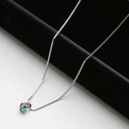 10金 K10WG ホワイトゴールド ネックレス ベネチアンチェーン ペンダントの通販は