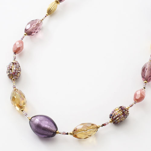 キアラ・デザイン イタリア製 ベネチアンガラス ネックレス【CHIARA by INES】の通販は