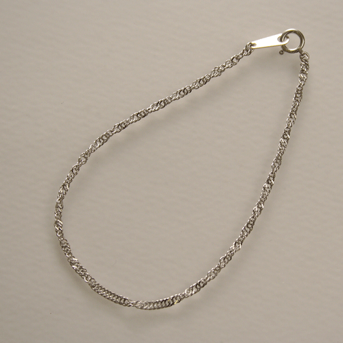 純プラチナ スクリュー ブレスレット の通販は