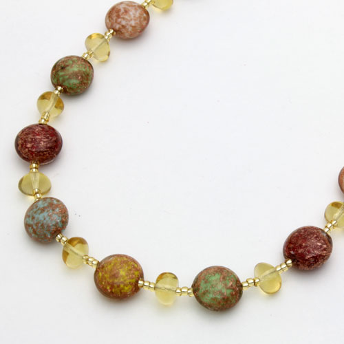 NEW 送料無料 限定数 【MURANO】 とっても可愛い イタリア製 ベネチアンガラス ネックレス （純 7,004円
