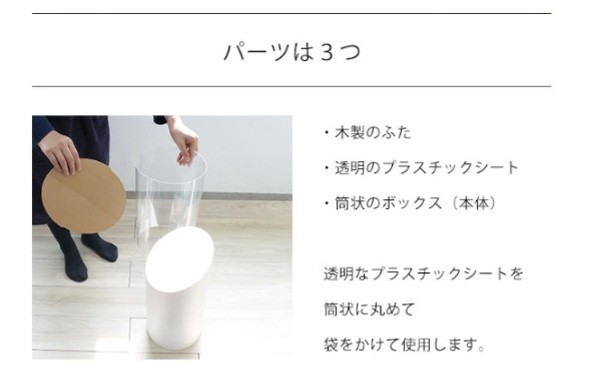 モヘイム スイングビン S グレー/グレー MOHEIM SWING BIN ゴミ箱