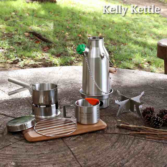 キット　釣り　Kettle　キャンプ　0.6L　トレッカー　イデール　Kelly　ケリーケトル　クックセットの通販はau　ideale　PAY　マーケット　アウトドア　クッカー　マーケット－通販サイト　au　PAY