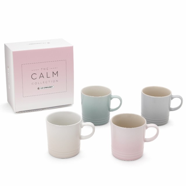 ルクルーゼ ル クルーゼ マグ 350ｍｌ Calm コレクション 4個セット Le Creusetの通販はau Pay マーケット Ideale イデール