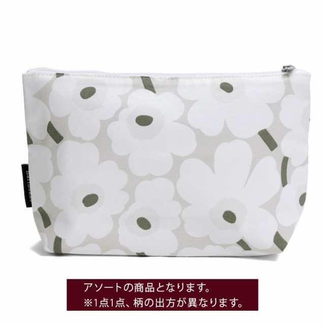 マリメッコ ミニウニッコ ポーチ Relle ベージュ ホワイト グレーグリーン Marimekko Mini Unikko ネコポス対応可 2点まで の通販はau Pay マーケット Ideale イデール