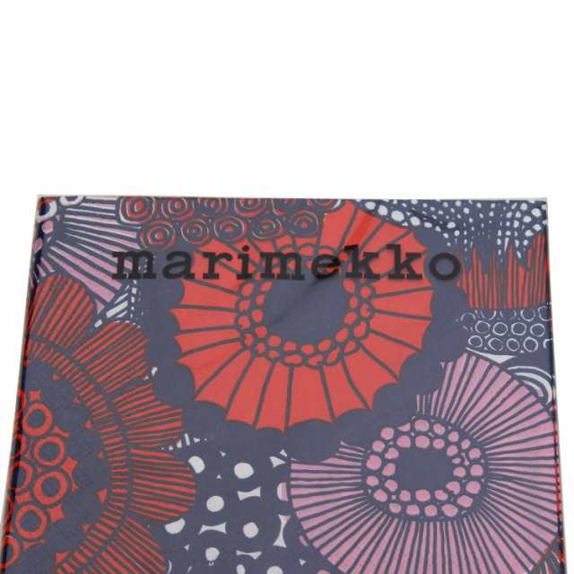 マリメッコ ペーパーナプキン シイルトラプータルハ ブルー 33x33cm 20枚入り marimekko SIIRTOLAPUUTARHAの通販はau  PAY マーケット - ideale - イデール