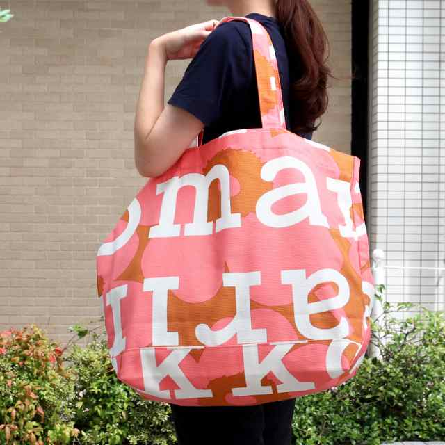 marimekko Ahkera Unikko Logo トートバッグマリメッコ | www