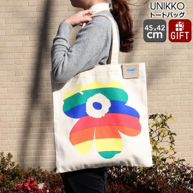 マリメッコ ウニッコ トートバッグ コットン/マルチカラー marimekko  