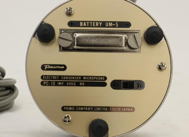 【送料無料】長期倉庫保管品 プリモ 単一指向性エレクトレットコンデンサ型 マイク PC-10? 北海道・沖縄・離島 配送不可 C2B_3