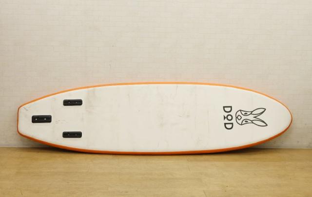 【送料無料】DOD スタンド・アップパドルボート SP1-253 ホワイト×オレンジ 北海道・沖縄・離島 配送不可 D_1