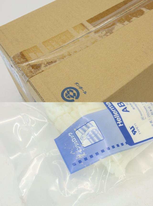 【送料無料】未使用品 ヘラマンタイトン インシュロック 白キット 1ケース複数セット 北海道・沖縄・離島 配送不可 B3C_7