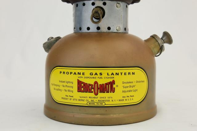 送料無料】コールマン Coleman ランタン 200 カナダ ブラスタンク 1964