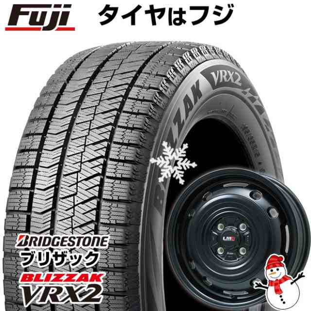 【 軽自動車】N-BOX タント スペーシア スタッドレスタイヤ ホイール4本セット 155/65R14 ブリヂストン ブリザック VRX2(限定) レアマイスター LMG OFF-STYLE 2  14インチの通販は