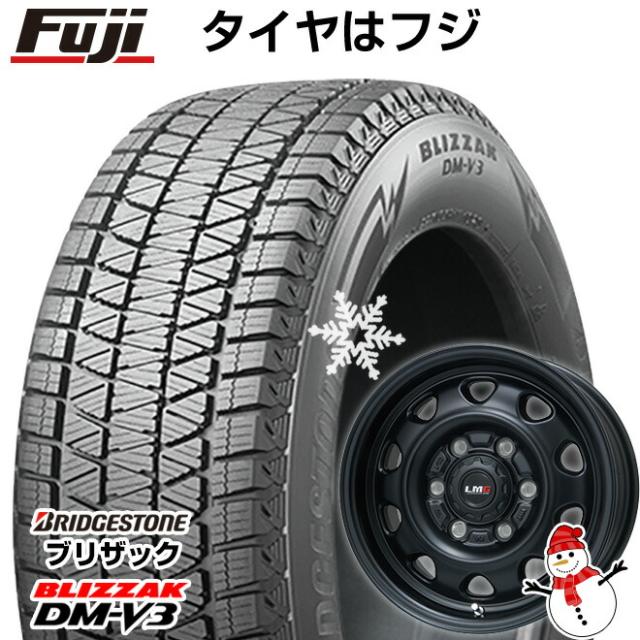 ランクル300/ランクル250 スタッドレスタイヤ ホイール4本セット 265/65R18 ブリヂストン ブリザック DM-V3 DMV3 レアマイスター LMG OFF-STYLE(マットブラック) 18インチの通販は