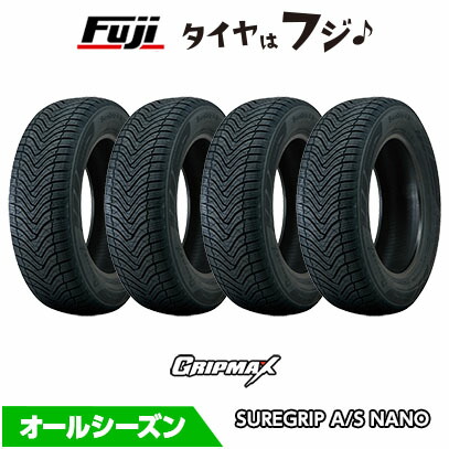 【4本仕かける 貨物輸送無料】 GRIPMAX グリップマックス シュアグリップ オール時季 ナノ(押さえる) 175/60R16 86V XL オール時季タイア 単品
