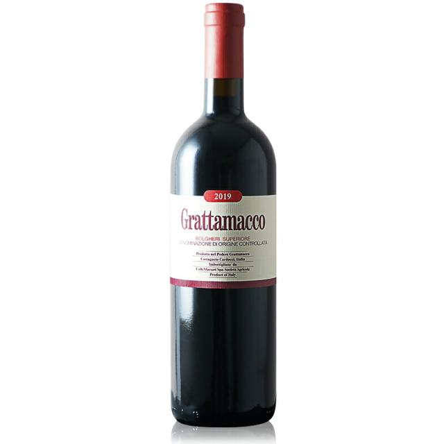 ワイングラスセット Grattamacco グラッタマッコ ボルゲリ ロッソ スペリオーレ 2019 オリジナルペアグラス付きワインセット！ 750ml 【正規輸入品】※沖縄・離島は別途送料