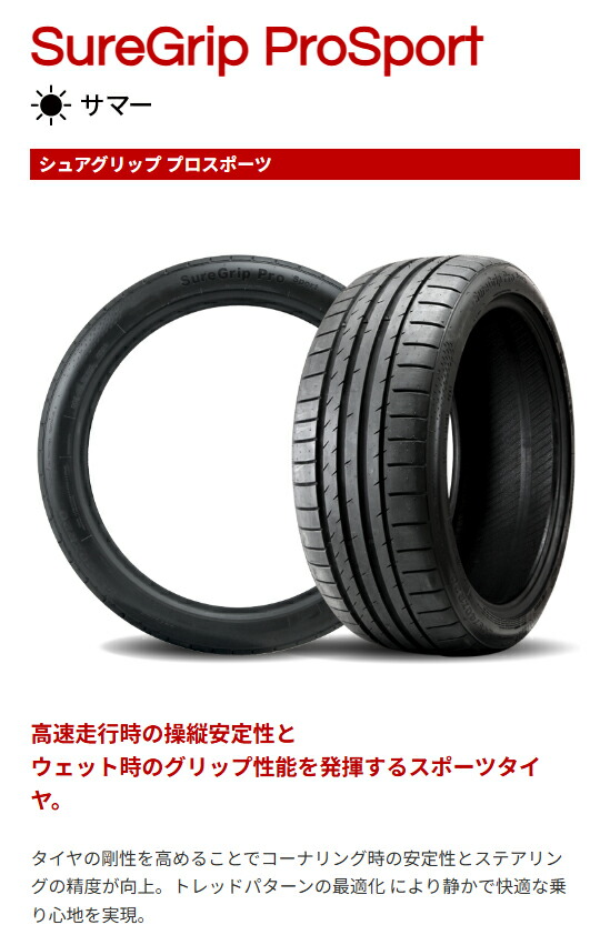 【送料無料】 GRIPMAX グリップマックス シュアグリップ PRO SPORT BSW ブラックサイドウォール(限定) 215/45R18 93Y XL 夏タイヤ サマータイヤ 単品1本価格_2