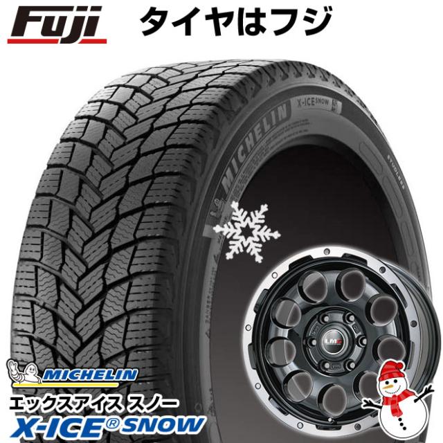 【送料無料 6穴/139】 MICHELIN ミシュラン エックスアイス スノー SUV 265/65R17 17インチ スタッドレスタイヤ ホイール4本セット LEHRMの通販は