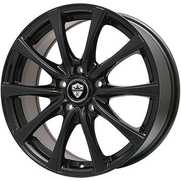 【パンク保証付き】アルファード/ヴェルファイア等 スタッドレスタイヤ ホイール4本セット 215/65R16 ダンロップ ウインターマックス SJ8+ ブランドル KF25B 16インチの通販は