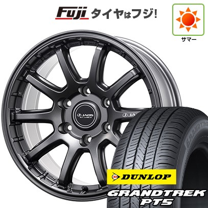 プラド/ハイラックス 夏タイヤ ホイール4本セット 265/70R17 ダンロップ グラントレック PT5 ジャオス トライブクロス 17インチ