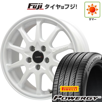 【新品】シエンタ 2022- 夏タイヤ ホイール4本セット 195/55R16 ピレリ パワジー レアマイスター LMスポーツLM-10R(ホワイト) 16インチの通販は