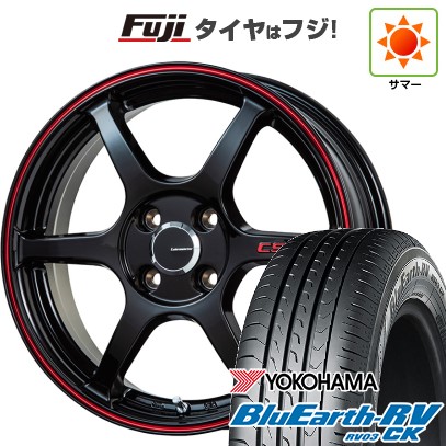 【パンク保証付き】【新品 軽自動車】N-BOX タント スペーシア 夏タイヤ ホイール4本セット 165/55R15 ヨコハマ ブルーアース RV-03CK レアマイスター CS-V6 15インチの通販は
