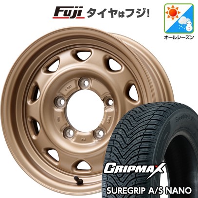 新品】ジムニーシエラ オールシーズンタイヤ ホイール4本セット 195