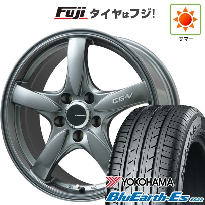 【新品】シエンタ 2022- 夏タイヤ ホイール4本セット 195/55R16 ヨコハマ ブルーアース ES32 レアマイスター CS-V(ガンメタ) 16インチの通販は